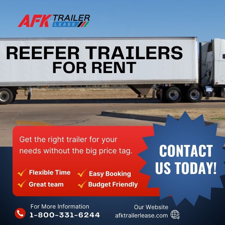 High-Quality Reefer Trailers for Rent