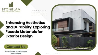 Enhancing Aesthetics and Durability: Exploring Facade Materials for Exterior Design