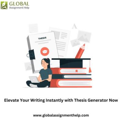Master Thesis Writing Effortlessly with Thesis Statement Generator