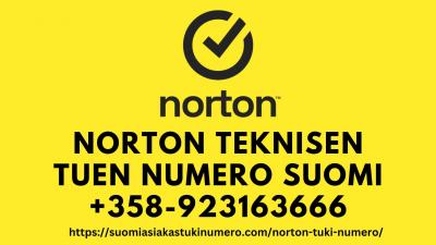 Norton teknisen tuen numero Suomi: +358–923163666