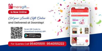 Download Meragift Store App and Order to Get 10% Discount on every order - Delhi Other