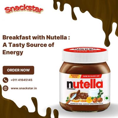 Taste the Joy: Order Nutella from Snackstar Online!