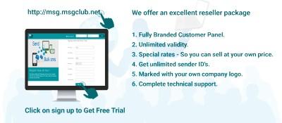 White Label Bulk Sms Reseller Program Service Provider