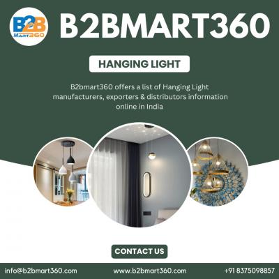 Enhance your home design with Hanging Lights, pendent lights, modern lamps B2BMart360