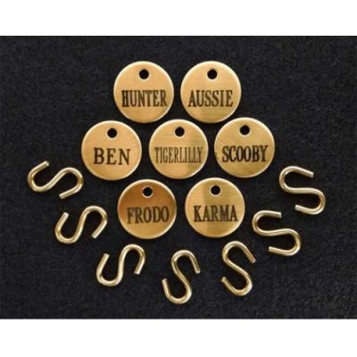 Brass Tags Engraved