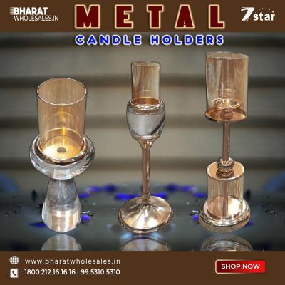 Metal Candle Holders Buy Online at Wholesale Price