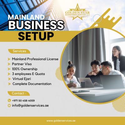 Open your company in Dubai through Golden Star Businessmen services