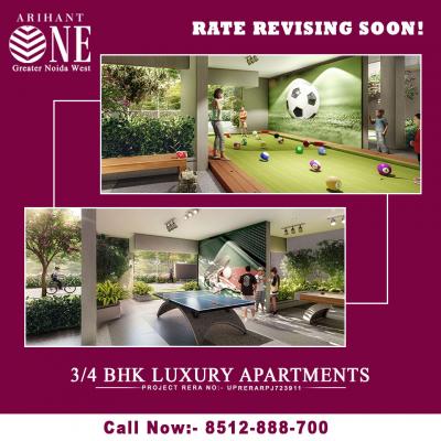 Arihant One: The Epitome of Sophistication - 3/4 BHK Apartments in Sector 1, Noida Extension