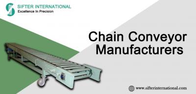The Role of Chain Conveyor Machine Manufacturers