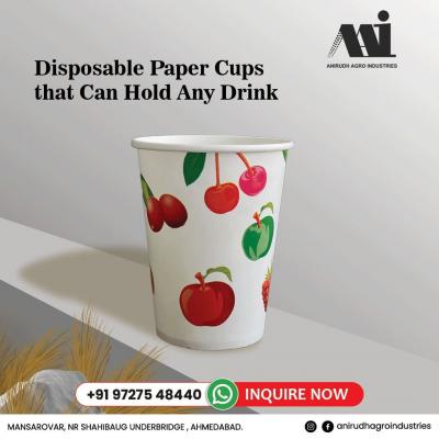 White Paper Cups (100ml & 150ml) | Disposable Products Manufacturer