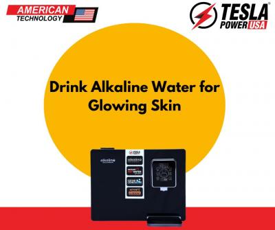 Drink Alkaline Water for Glowing Skin 