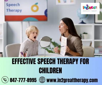 Effective Speech Therapy For Children