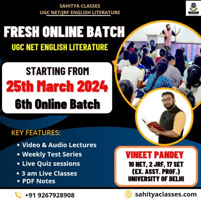 Get Comprehensive and Essential Guidance For UGC NET English Literature - Delhi Other