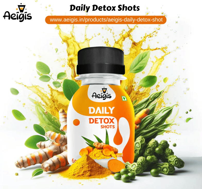 Elevate Your Wellness Game: Aeigis Daily Detox Shot for Sale!