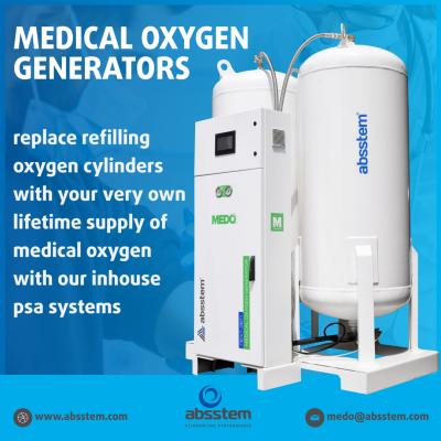 Precision in Biotech Absstem Oxygen Generator Technology