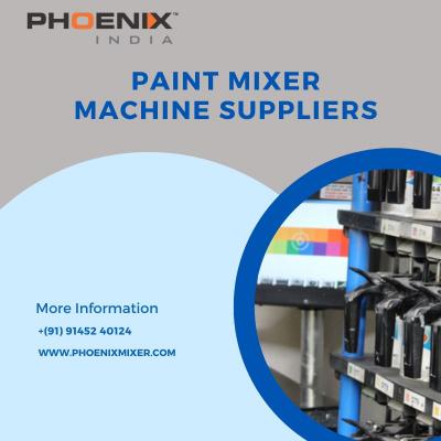 Efficiency Unleashed: Your Premier Paint Mixer Machine Supplier