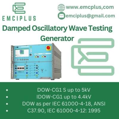 The Advanced Damped Oscillatory Wave Generator by EMCI Plus