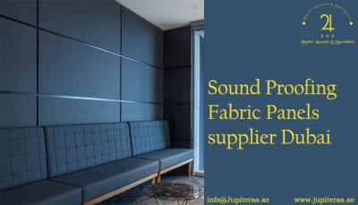 Sound Proofing Fabric Panels supplier uae