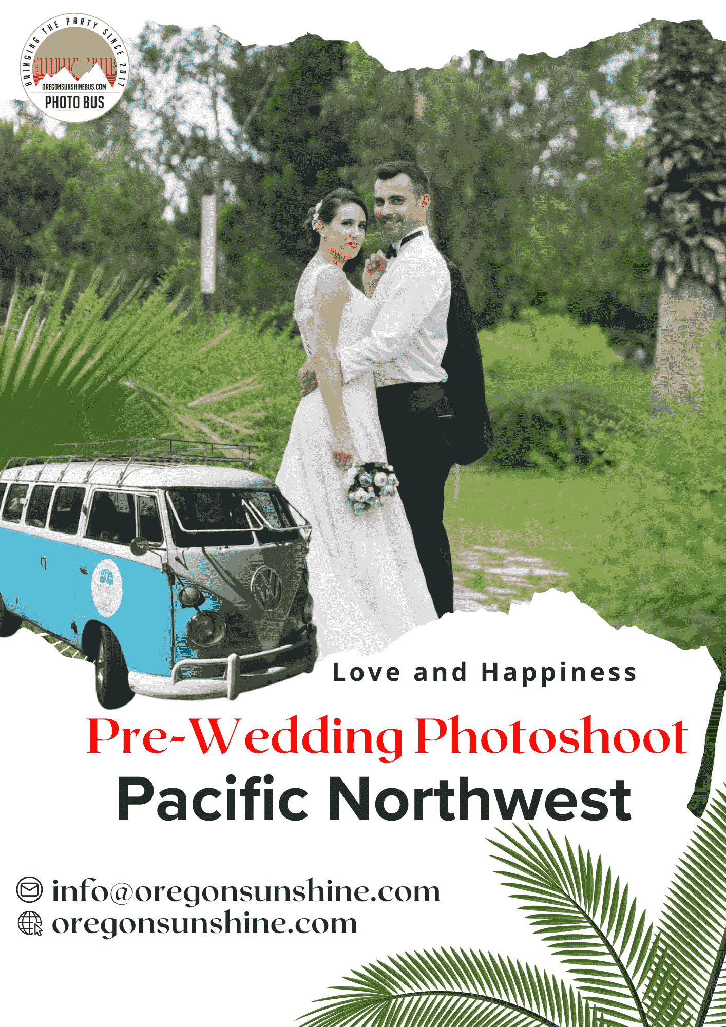 Pre-Wedding Photoshoot Pacific Northwest - Oregon Sunshine