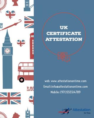 UK Diploma Certificate Attestation in Dubai