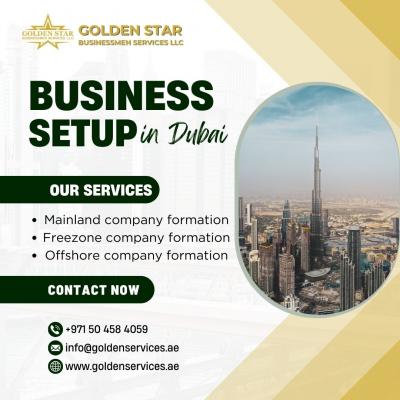 Company formation services Dubai through golden star Dubai - Dubai Other