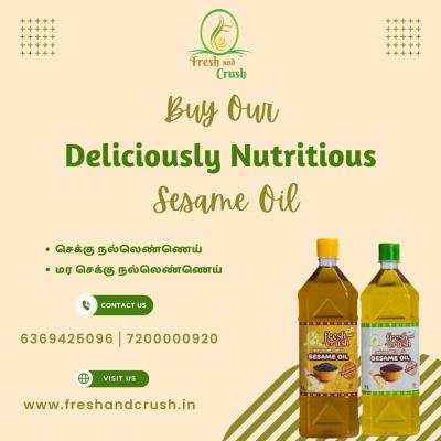 Buy Our Deliciously Nutritious Sesame Oil - Chennai Other