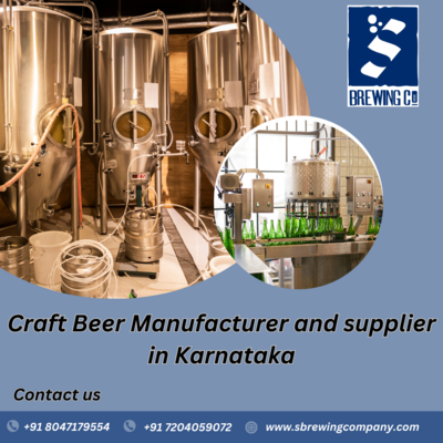 S Brewing Company|Craft Beer Manufacturer and supplier in Karnataka - Bangalore Other