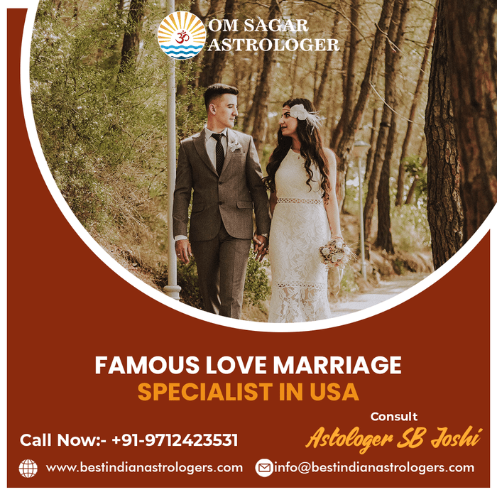 Famous Love Marriage Specialist In USA | Om Sagar Astrologer - Ahmedabad Professional Services