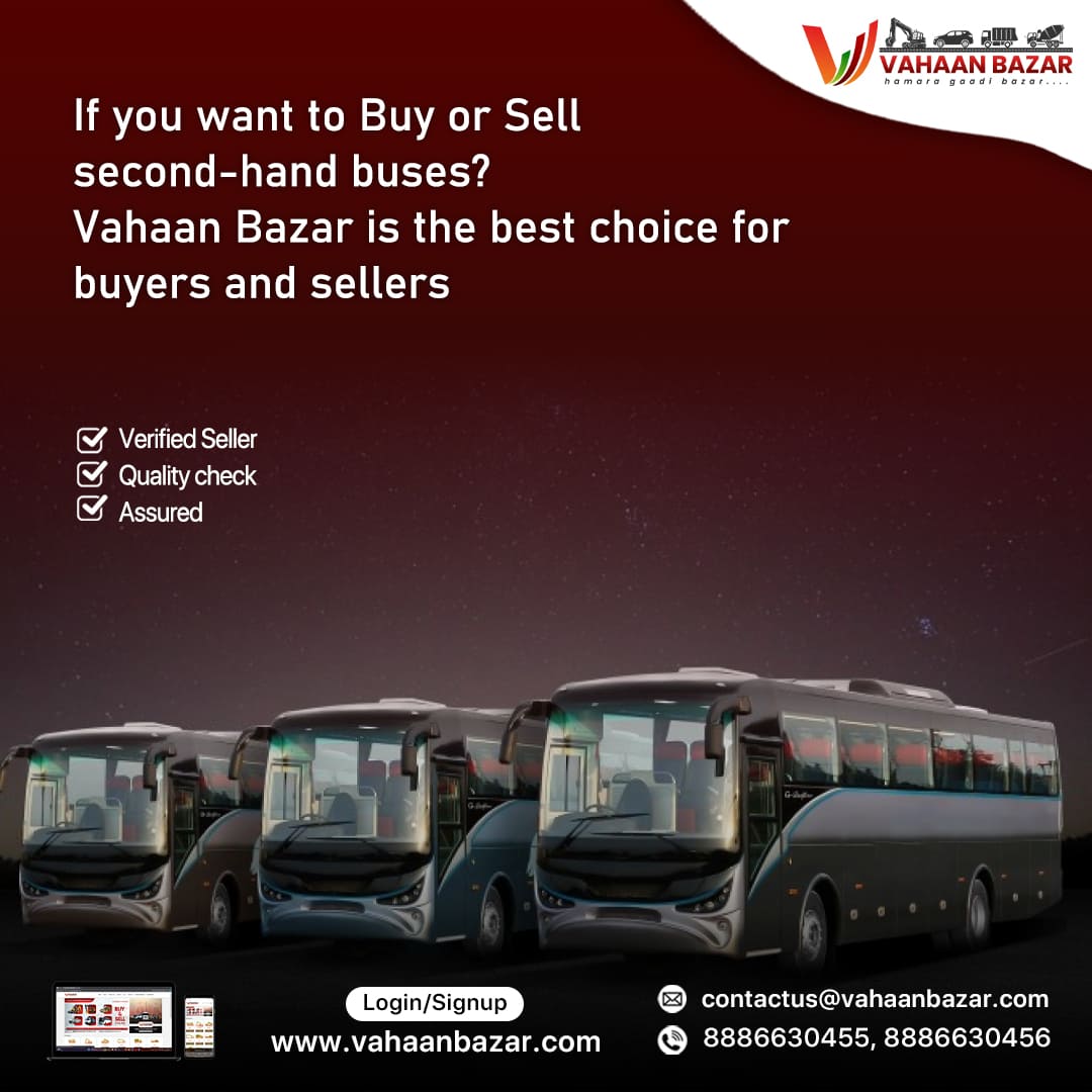 Used Buses buy and sell in India| VahaanBazar