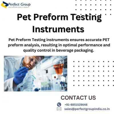 Pet Preform Testing Instruments 