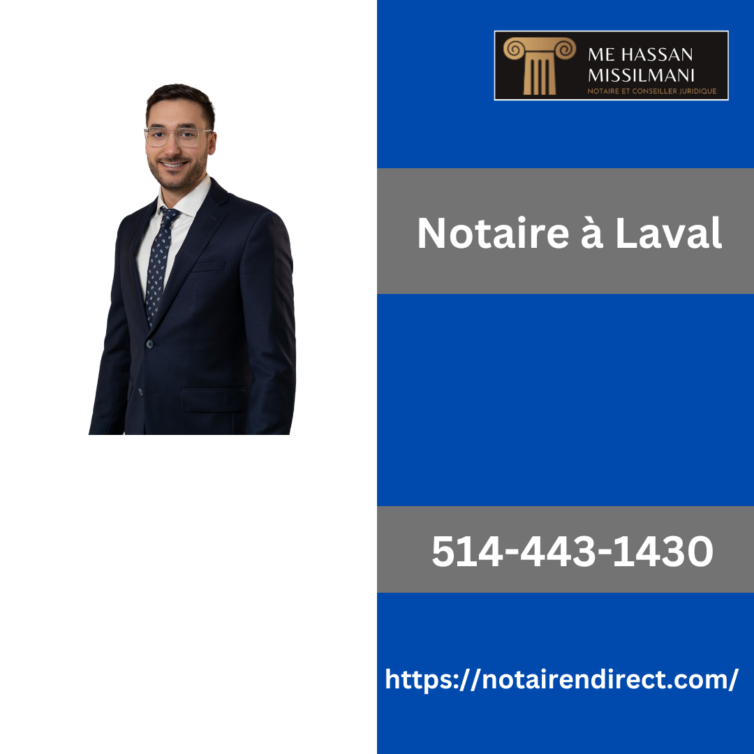 Notaire à Laval - Montreal Lawyer