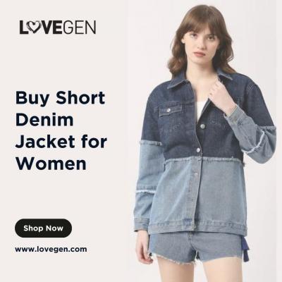 Buy Short Denim Jacket for Women at Best Price in India - Mumbai Other