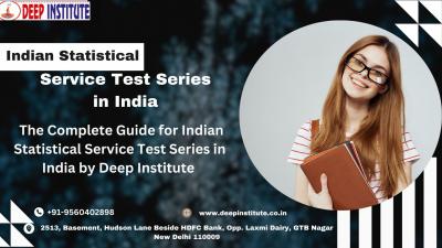  Boost Your Preparation: Indian Statistical Service Test Series by Deep Institute - Delhi Tutoring, Lessons