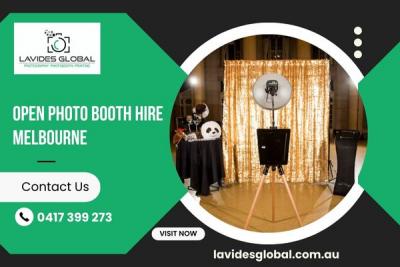 Lavides Global: Premier Open Photo Booth Hire in Melbourne!