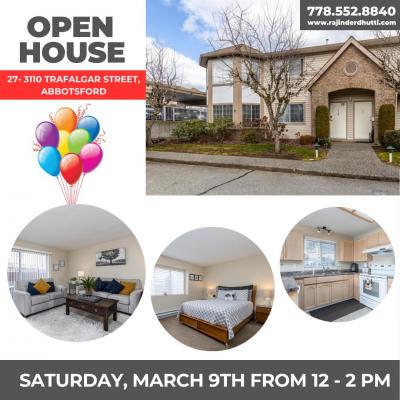 Top Realtor in Abbotsford - Other Open Houses