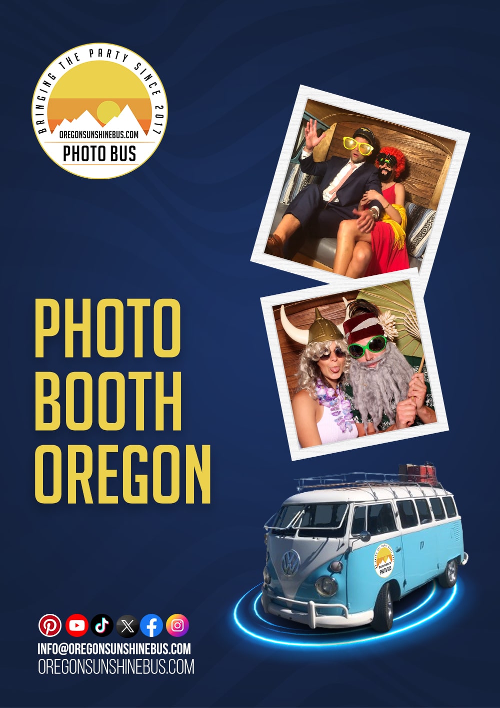 Photo Booth Oregon - Oregon Sunshine Bus