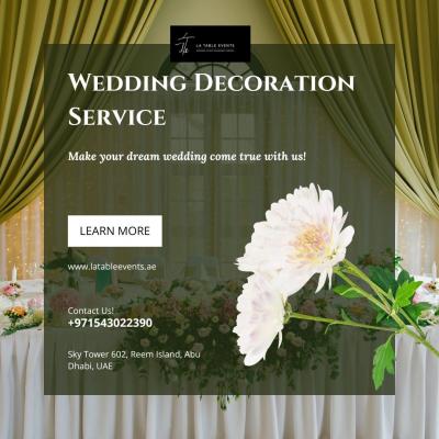 Wedding Decoration Services | UAE