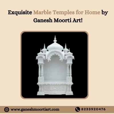 Exquisite Marble Temples for Home by Ganesh Moorti Art!