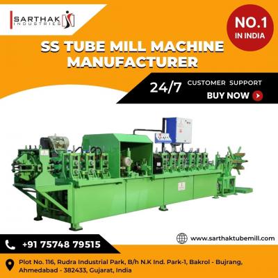 SS Tube Making Machine Manufacturer in Rajasthan Sarthak Industries - Ahmedabad Industrial Machineries