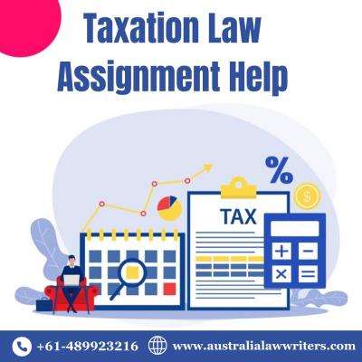 Taxation Law Assignment Help with taxation law course 