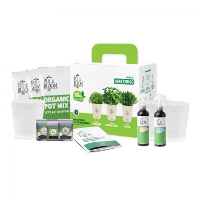 Shop Pot and Bloom Vegetable Grow Kits for Your Home Garden | Pot and Bloom