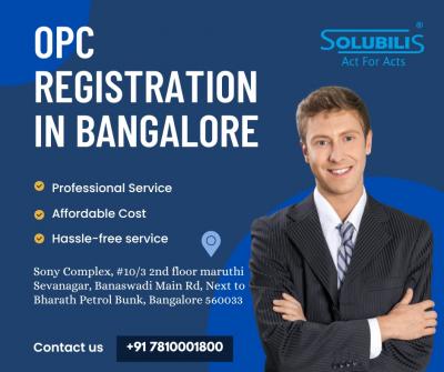 OPC Registration in Bangalore | Online OPC registration consultants – Solubilis