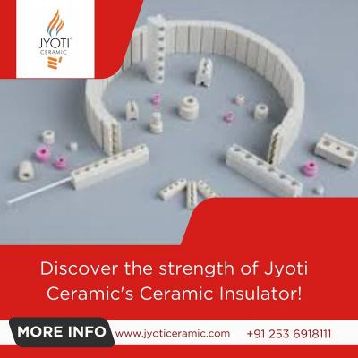 Discover the strength of Jyoti Ceramic's Ceramic Insulator!
