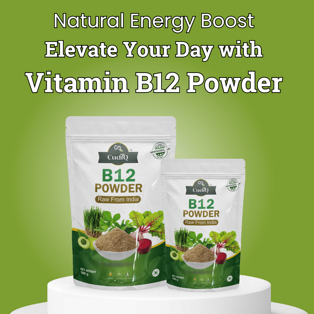 Natural Energy Boost: Elevate Your Day with Vitamin B12 Powder