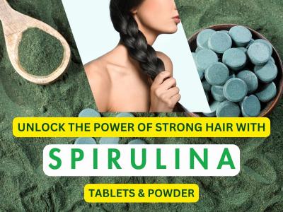 Unlock The Power Of Strong Hair With Spirulina Superfood For Sale From Skytag!