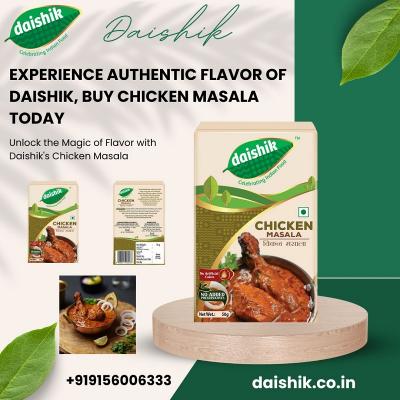 Experience Authentic Flavor of Daishik, Buy Chicken Masala Today