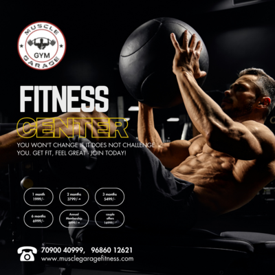 Muscle Garage Fitness|Fitness Center in Hennur - Bangalore Health, Personal Trainer