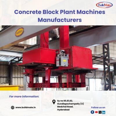 Concrete Block Plant Machines Manufacturers - Hyderabad Health, Personal Trainer