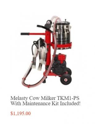 Portable sheep milking machine - Other Other