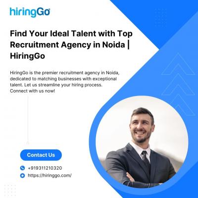Find Your Ideal Talent with Top Recruitment Agency in Noida | HiringGo